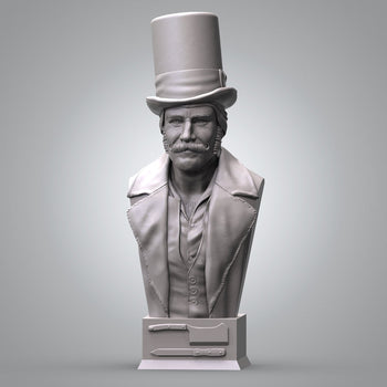 Ninja Printz - 1:8 Bill the Butcher (Gangs of New York) Fan Art Bust