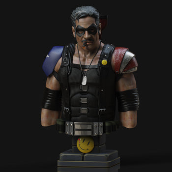 Ninja Printz - 1:8 The Comedian Fan Art Bust