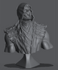 Ninja Printz - 1:8 Scorpion (Mortal Kombat) Fan Art Bust