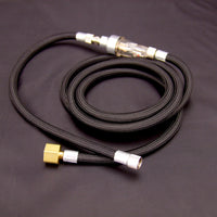 APEX 6ft Braided Hose with Inline Moisture Trap