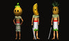 Ninja Printz - 1:12 Three Cannibals (Monkey Island) Fan Art Statues