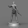 Ninja Printz - 1:12 Johnny Silverhands (Cyberpunk 2077) Fan Art Statue