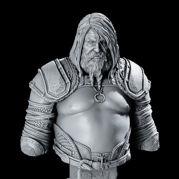 Ninja Printz - 1:8 Thor (God of War) Fan Art Bust