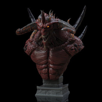 Ninja Printz - 1:8 Diablo (Diablo) Fan Art Bust