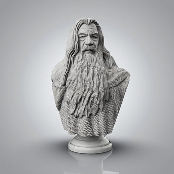 Ninja Printz - 1:8 Gandalf (LoTR) Fan Art Bust