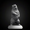Ninja Printz - 1:18 Dire Bear Statue