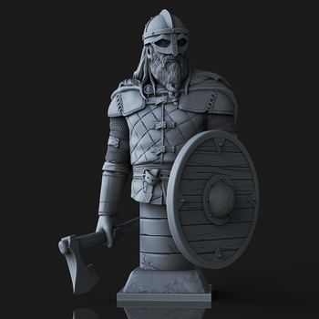 Ninja Printz - 1:8 Viking Raider Bust