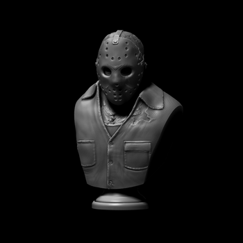 Ninja Printz - 1:8 Jason Vorhees (Friday the 13th) Fan Art Bust